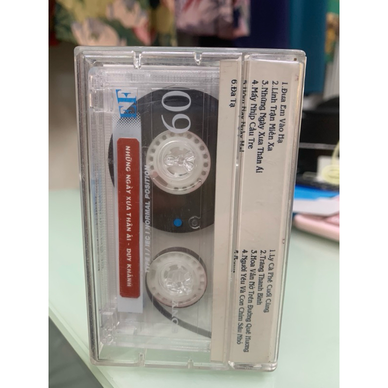 Băng Cassette Duy Khánh - Những Ngày Xưa Thân Ái