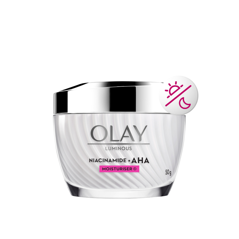 Ảnh Kem Dưỡng Ẩm OLAY LUMINOUS NIACINAMIDE AHA Sáng Da, Mờ Thâm Mụn 50G 1