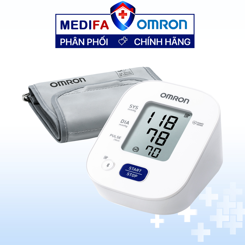 Máy Đo Huyết Áp Omron HEM-7142T2 Lưu Trữ 14 Kết Quả Đo & Kết Nối ...