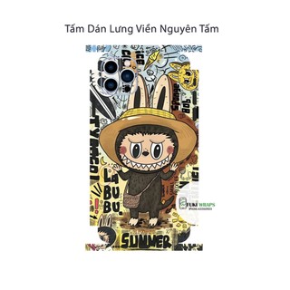 Tấm dán Skin Mặt Sau Mẫu Labubububu MS02 FULL VIỀN 15promax , 14promax , 13promax , 12promax , 11promax  - FukiShop