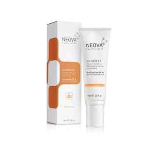 Kem Nền Chống Nắng Vật Lý Bảo Vệ Da Khỏi Tia UVA/UVB Neova Silc Sheer 2.0 SPF40 74ml
