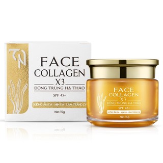 [MẪU MỚI] KEM FACE COLLAGEN X3 ĐÔNG TRÙNG HẠ THẢO - KEM FACE NGÀY MP ĐÔNG ANH NGUYỄN HUỲNH NHƯ HỘP 15G