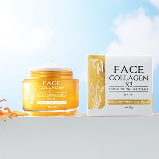 [MẪU MỚI] KEM FACE COLLAGEN X3 ĐÔNG TRÙNG HẠ THẢO - KEM FACE NGÀY MP ĐÔNG ANH NGUYỄN HUỲNH NHƯ HỘP 15G