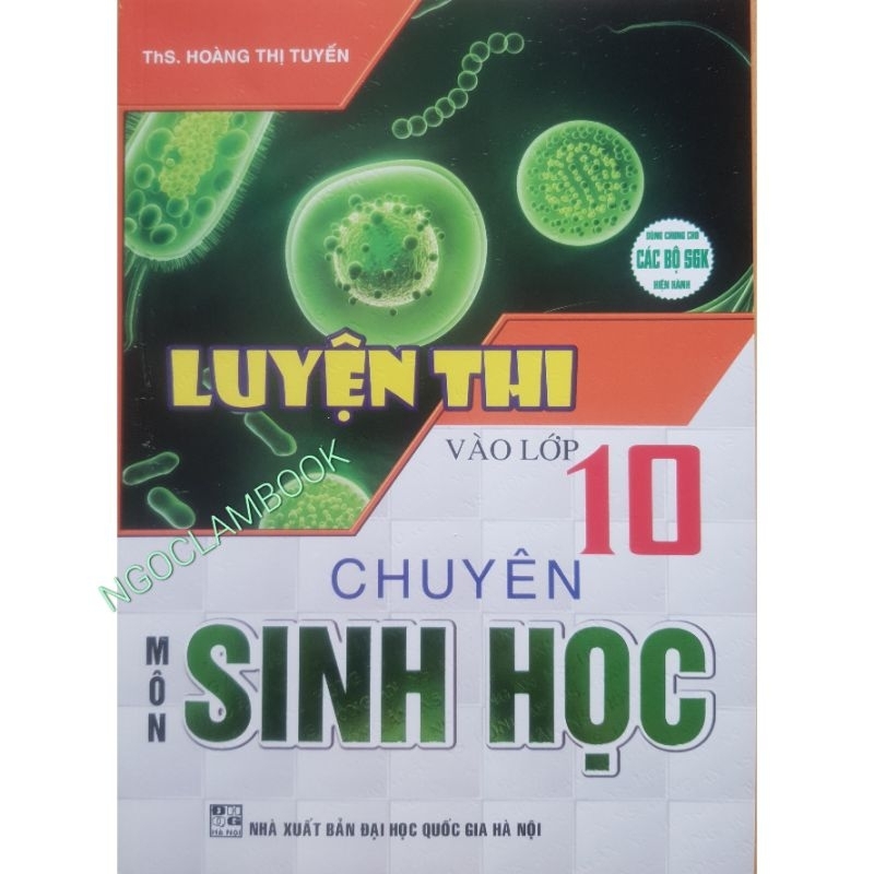 Ảnh Sách - Luyện thi vào lớp 10 chuyên môn Sinh Học 2