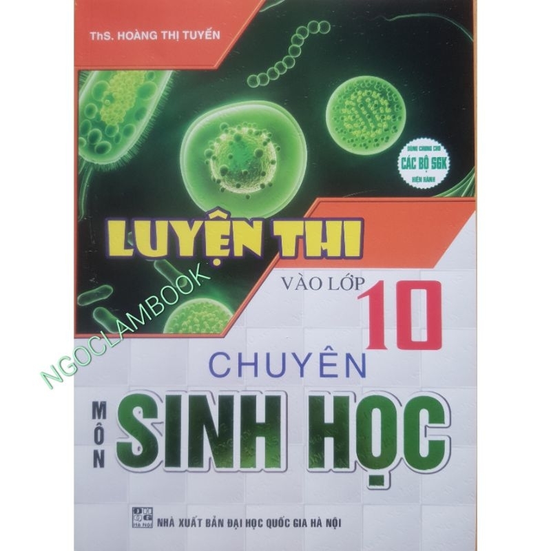Ảnh Sách - Luyện thi vào lớp 10 chuyên môn Sinh Học 1