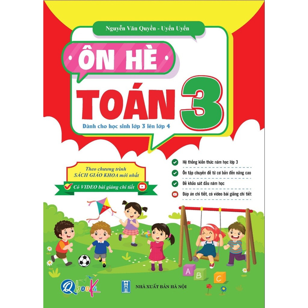 Sách - Ôn Hè Toán Và Tiếng Việt 3 - Dành cho học sinh lớp 3 lên lớp 4