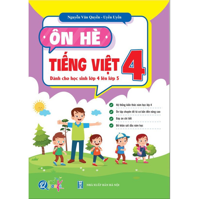 Sách - Ôn Hè Toán Và Tiếng Việt 4 - Dành cho học sinh lớp 4 lên lớp 5