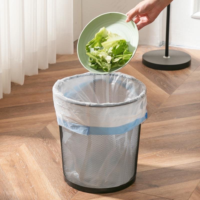 Túi Đựng Rác Chống Thủng Cỡ Lớn Và Dày Có Dây Rút Túi Rác Dành Cho Khách Sạn  Cho Hộ Gia Đình Tiện Lợi Cho Siêu Thị