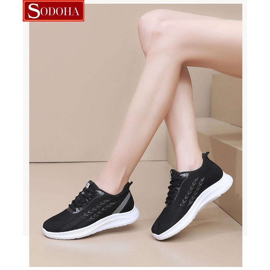 Ảnh Giày Thể Thao Nữ SODOHA SDH55 Êm nhẹ Siêu Thoáng , Chạy Bộ , Đi Bộ Siêu êm 3