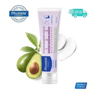 Kem Chống Hăm Tã Cho Em Bé Mustela VITAMIN BARRIER CREAM 100ML