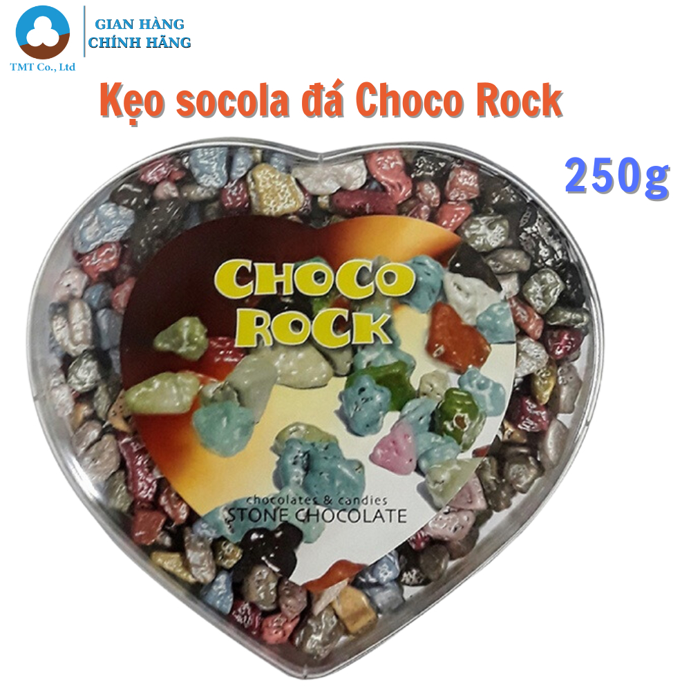 Kẹo socola đá Choco Rock hộp trái tim 250g | Shopee Việt Nam
