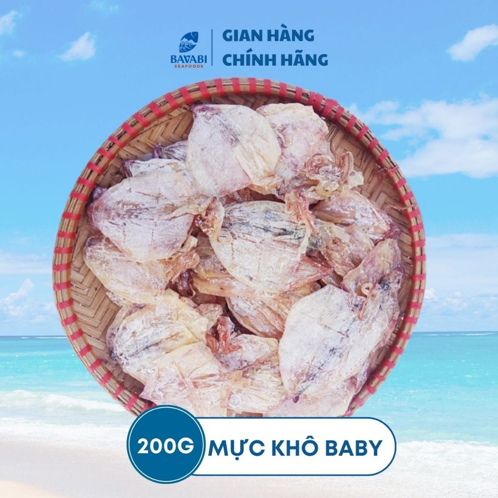 Mực Khô Mini Bavabi Ngon Ngọt, Mềm Dai, Đặc Sản Biển Vân Đồn - Quảng ...