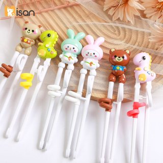 Đũa tập ăn cho bé MISAN chống trượt dễ cầm tập gắp, đũa ăn dặm cao cấp nhiều hình ngộ nghĩnh