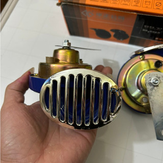 Còi sên xanh dùng cho ô tô, xe máy điện 12v 24v.