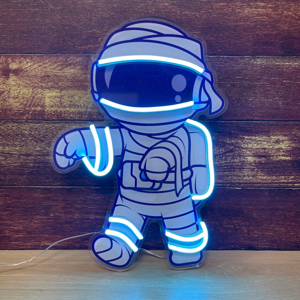 Đèn LED Neon Phi Hành Gia - Trang Trí Treo Tường - Đèn Trang Trí Phòng [KÍCH THƯỚC 35cm]