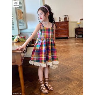 Đầm phối ren tiểu thơ thật sự Chất thô cotton mềm mát lắm ạ