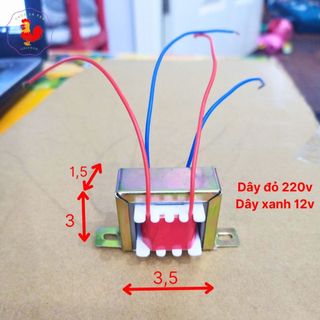 Biến áp 220v ra 12v 450mA