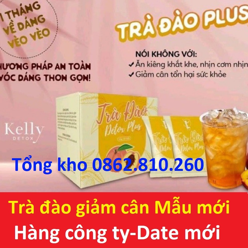 Trà đào detox giảm cân chính hãng Kelly Detox Diet Vip (new gold pro ...