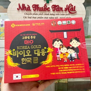 Nước hồng sâm BIO KOREA GOLD, kích thích tiêu hóa, giúp ăn ngon ngủ khỏe, tăng cường sức đề kháng