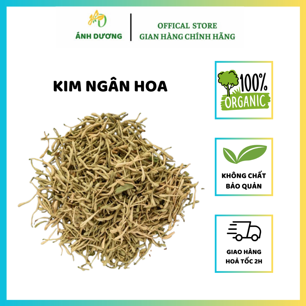 Hoa Kim Ngân, Trà Kim Ngân Khô Sấy Khô Loại Thượng Hạng