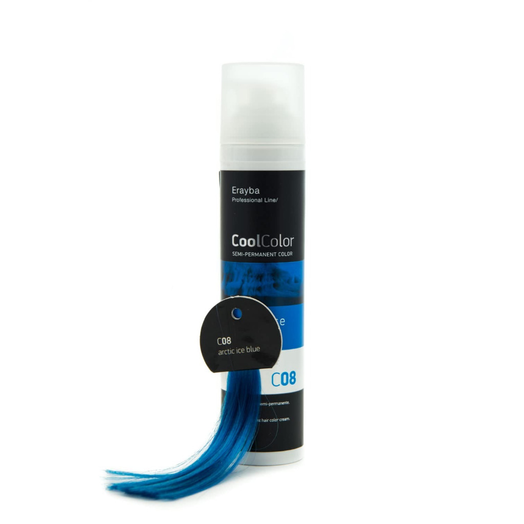 Thuốc nhuộm Light bóng Cool Color Erayba Ice Blue - Màu xanh biển C08 ...