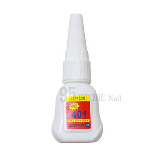Keo 401 chai trắng , bản mới nâng cấp 200% - dán móng úp , đính đá siêu chắc