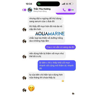 Serum cấp ẩm đa tầng, làm đều màu da, hỗ trợ giảm thâm nám, giúp da mịn màng với sr Aquamarine 20ml.