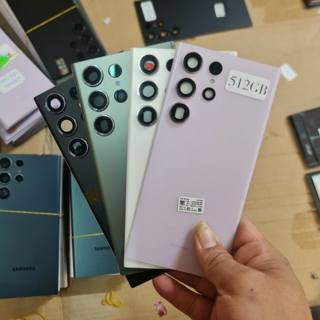 Nắp Lưng Samsung S23 Ultra - Hàng Chuẩn Bóc Máy Đẹp ( Tặng Kèm Tape Keo Zin Khi Mua )