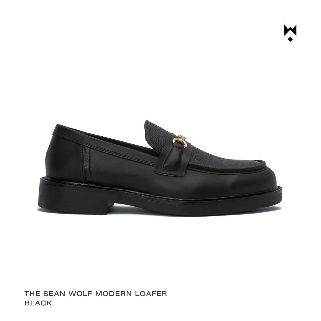 Ảnh Giày Lười Nam Nữ THEWOLF SEAN MODERN LOAFER - Full Đen 1