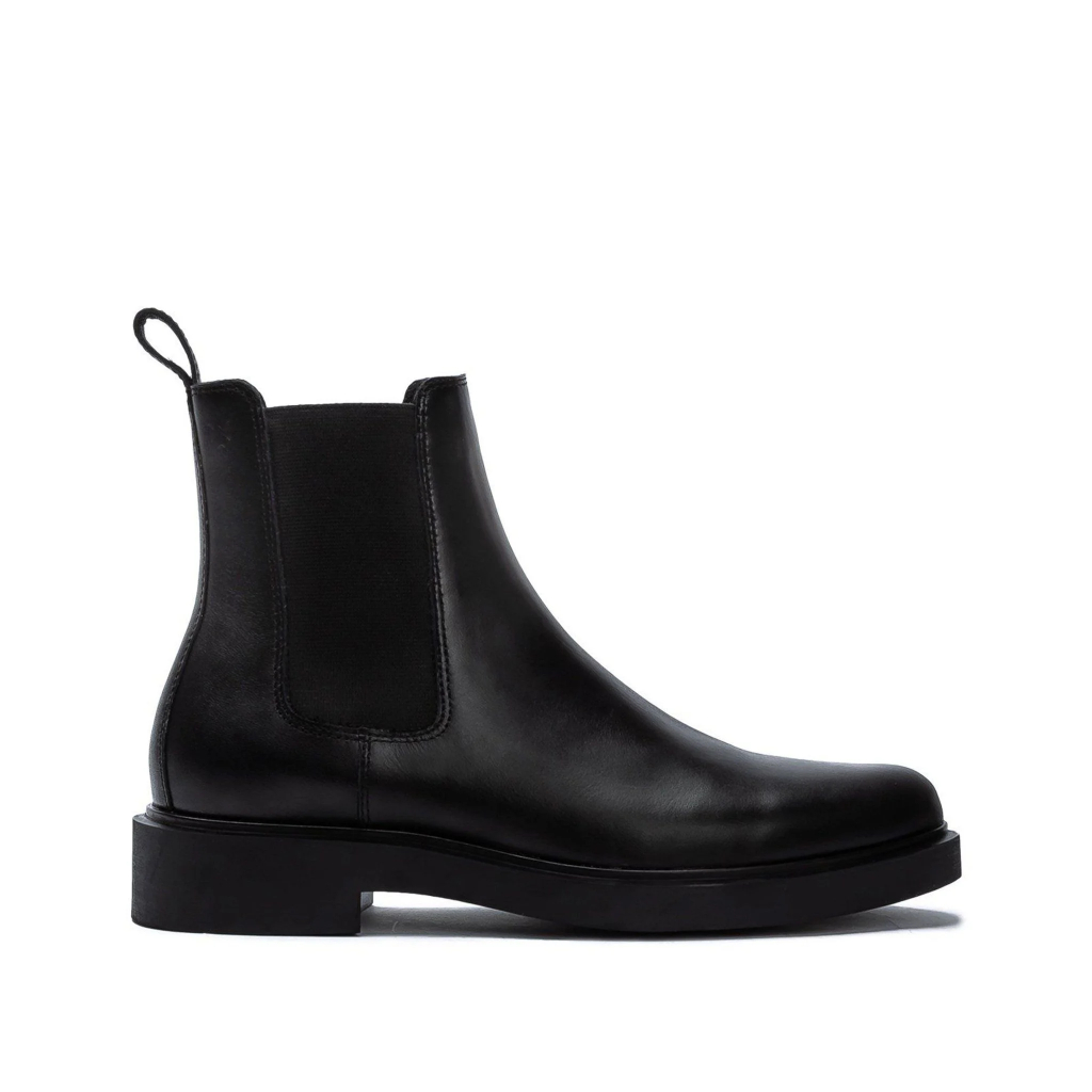 Ảnh Giày Boot Nam THE WOLF Minimal Chelsea Boot - Black 2
