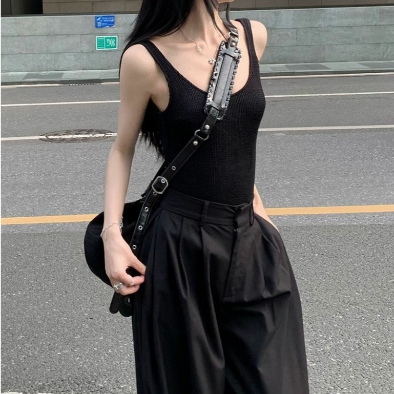 Áo bodysuit sát nách ôm body hở lưng gợi cảm, áo liền thân 2 dây hottrend mùa hè tỷ tỷ SP156