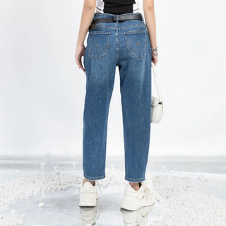 Quần Jean Nữ JP FASHION Kiểu Dáng Baggy, Quần Jean Rách Lưng Cao Vải Mềm Co Dãn Cân Mọi Vóc Dáng 11109723