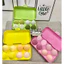 Set 4 mút trang điểm hình trứng kèm hộp cứng cáp nhiều màu