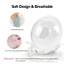 Phễu Hứng Sữa Chống Tràn Mềm Mại Chất Liệu Silicon An Toàn Dành Cho Mẹ Nuôi Con Bú