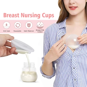 Phễu Hứng Sữa Chống Tràn Mềm Mại Chất Liệu Silicon An Toàn Dành Cho Mẹ Nuôi Con Bú