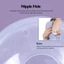 Phễu Hứng Sữa Silicon Chống Tràn An Toàn Và Tiện Lợi Cho Mẹ Và Bé, Giúp Hứng Sữa Khi Đi Ra Ngoài