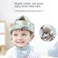 Mũ bảo hiểm đầu cho bé từ 5-24 tháng tuổi tập đi tập bò chống va đập có thể điều chỉnh rộng,chật