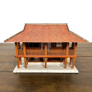 Mô Hình Lắp Ráp Nhà Sàn Bác Hồ 34x23x23cm Trang Trí Trưng Bày - TAYTA