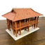 Mô Hình Lắp Ráp Nhà Sàn Bác Hồ 34x23x23cm Trang Trí Trưng Bày - TAYTA