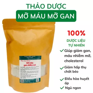 Trà Thảo Mộc tốt cho người Mỡ Máu, Gan Nhiễm Mỡ - Giảo Cổ Lam, Lá Sen