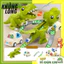 Khủng Long Ôm Xe Đồ Chơi Cầu Trượt Khủng Long Bạo Chúa Ôm Xe Cho Bé Khủng Long Đồ Chơi Khủng Long Nuốt Ô Tô- BỐKHỦNGLONG