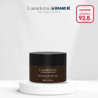Kem Dưỡng Hỗ Trợ Làm Trắng Da Lumiderm Vital Niacinamide 20% Cream Hũ 50ml