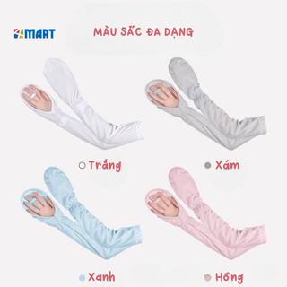 Găng tay chống nắng, chống tia UV, tia cực tím cho nữ, bao tay đi nắng xỏ tay hở ngón thoáng khí.