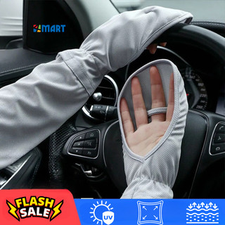 Găng tay chống nắng, chống tia UV, tia cực tím cho nữ, bao tay đi nắng xỏ tay hở ngón thoáng khí.