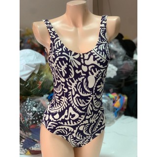 Xả Kho/Bikini đi biển một mảnh dáng basic vải có dãn 4 chiều, cổ tròn 2 lớp có đệm mút hàng xuất dư