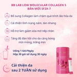 Bột Collagen BBLAB Mẫu Mới Low Molecular Collagen S Chậm Lão Hóa Da, Sáng Da Căng Bóng, Giảm Nếp Nhăn, Mờ Nám 30 Gói/Hộp — ảnh 3