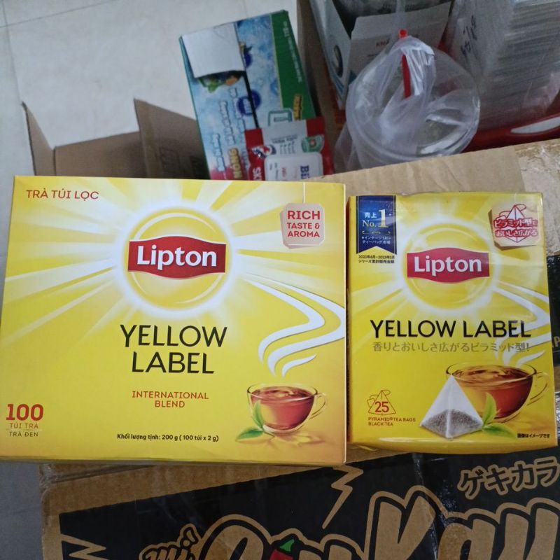 Trà Lipton hộp 100 gói | Shopee Việt Nam