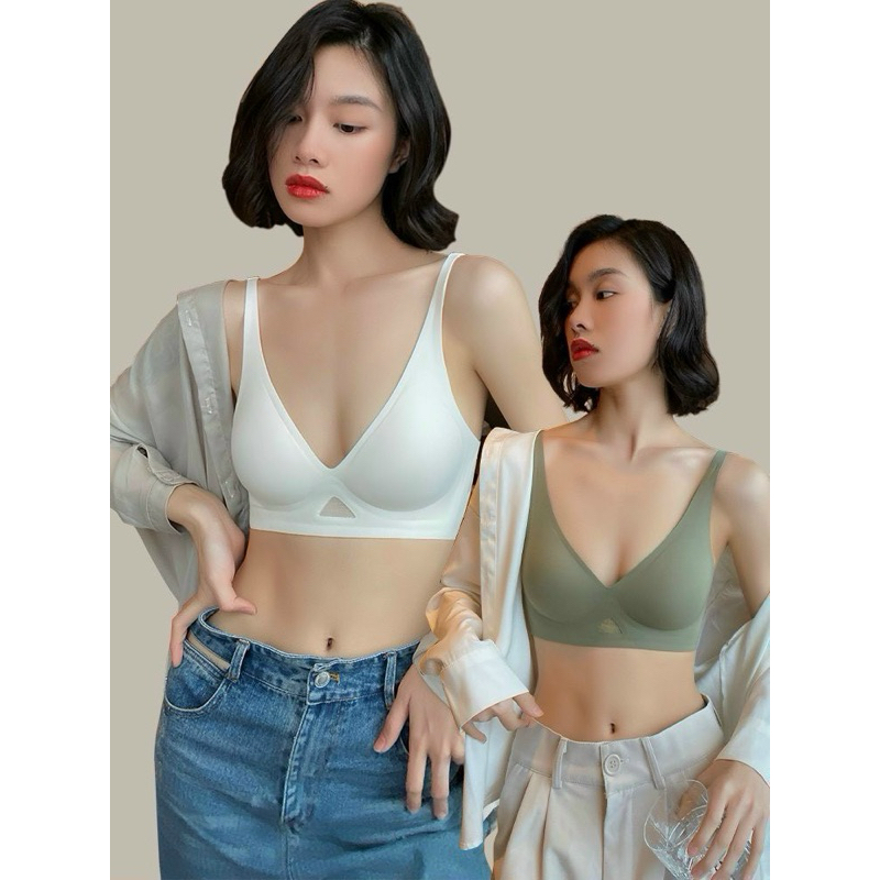 Áo lót su non nguyên khối mềm mỏng thoáng mát 633