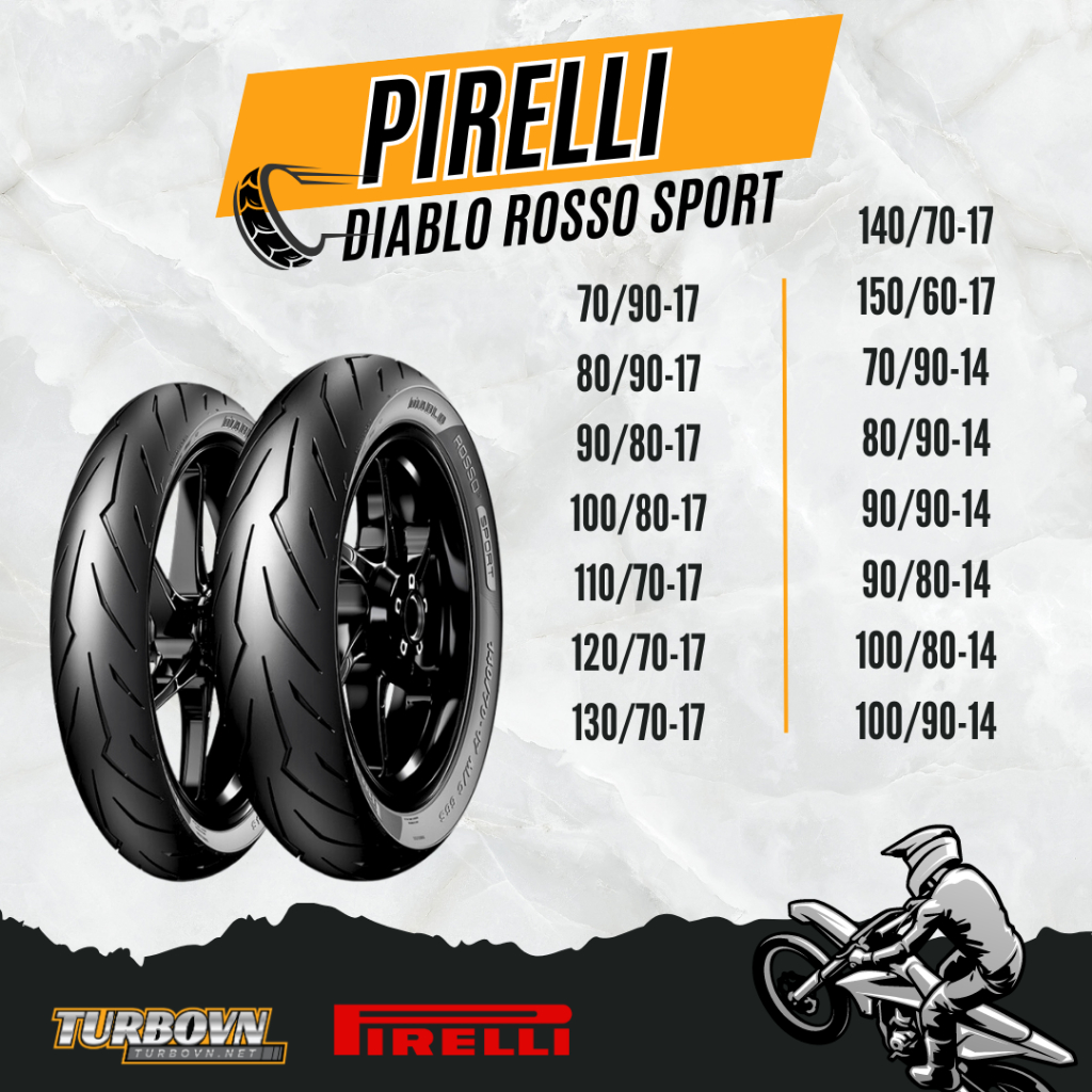 Vỏ Pirelli DIABLO ROSSO SPORT | Shopee Việt Nam