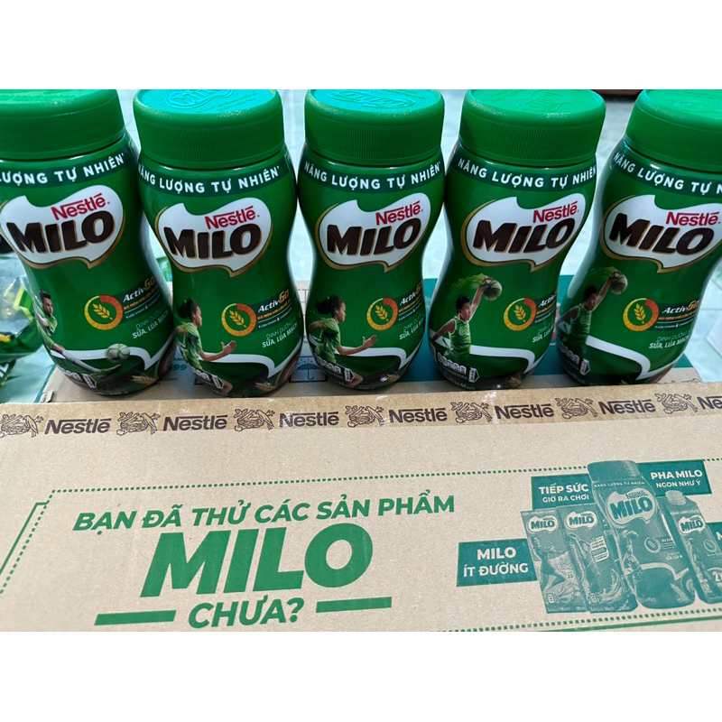 COMBO 2 HŨ  Milo nguyên chất 400g (hũ nhựa) date 4/2027——-
